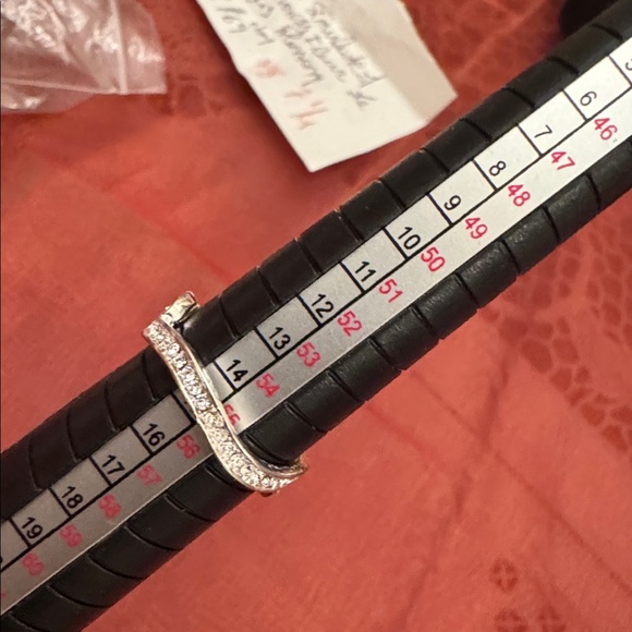 Sterling 925 Simulated Diamonds Fleur de Los Blossom - Picture 5 of 9